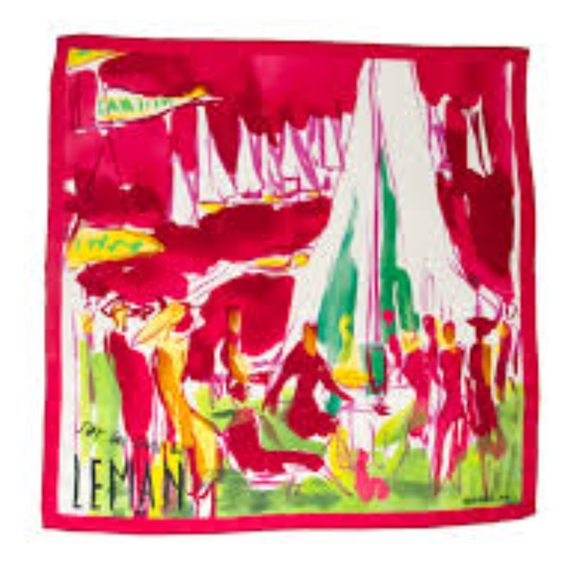 Hermès Sur les Rives du Leman Scarf - Picture 1 of 7